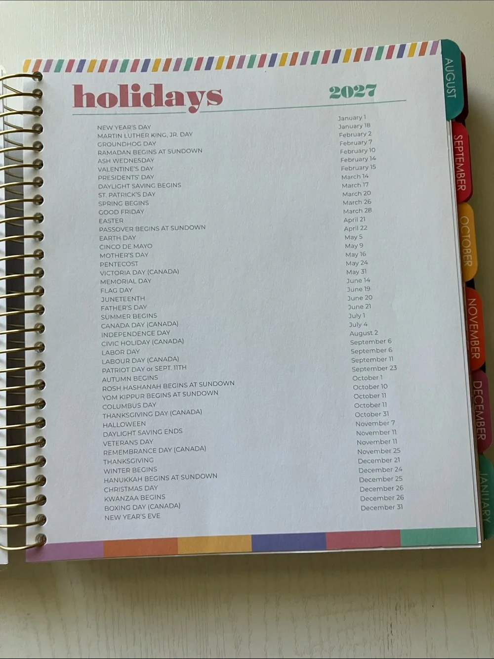 The Creative Expert 17 Month Planner -  Make Life Simple 8/2026-12/2027 (NWT)